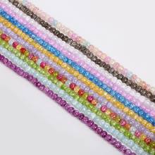 48pcs 8mm Round Glass Beads Loose Bedas For Jewelry Making Findings Necklace Bracelet Earrings Findings 2024 - buy cheap