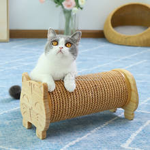 Sisal Cat Scratching Post Nature Pine Cat Climbing Frames Cat Furniture Pet Kitten Scratchers Board Training Toys For Cats 2024 - buy cheap