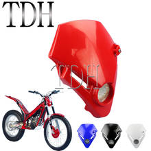 Red Motocross Motorcycle LED Headlamp Headlight Supermoto For Gas Gas TXT Pro EC 280 125 250 300 Enduro Dirt Bike Front Light 2024 - buy cheap