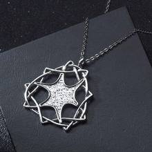 CHENGXUN Trendy Jordan Star Pendant Necklace for Women Men Charm Pattern Norse Slavic Necklace Nordic Cool 2024 - buy cheap