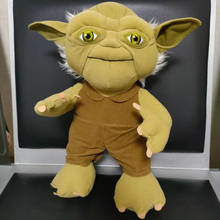 Disney Master Yoda Cartoon Plush toy Stuffed Dolls 37cm Kawaii Kid Gift New Hot 2024 - buy cheap