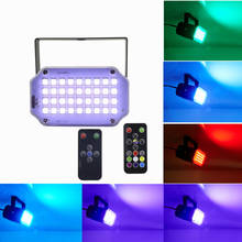 48W Led Sound Control Laser Lights 48LEDs Stroboscopic DJ Strobe Ligh Music Show Stage Lighting Effect With Remote Controller 2024 - buy cheap