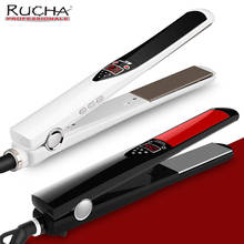 Professional Straightening Irons Titanium Plates Fast Heating Plate Hair Straightener Curler Salon Flat Iron Hair Styling Tools 2024 - buy cheap