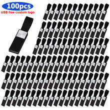 100pcs/lot  USB 2.0 Flash Drive flash disk Pen drive 16GB 8GB 4GB memory stick 32GB 64GB 128GB Flash USB metal Memory card 2024 - buy cheap