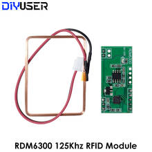 125Khz RFID Reader Module RDM6300 UART Output Access Control System for Arduino Best prices 2024 - buy cheap