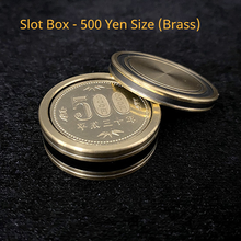 Сло-500 Yen Размеры (латунь) Волшебная монета для фокусов появляются исчезают Магия маг крупным планом магия иллюзия, трюк, реквизит ментализм 2024 - купить недорого