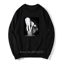 Sexy Pinup Girl Bending Over Graphic Hoodie Funny Men Pollover Sweatshirt Fleece Hoodies Streetwear Harajuku 2024 - buy cheap