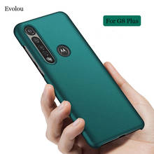 Funda protectora trasera para Moto G8 Plus, carcasa de lujo mate y dura para PC, para Motorola Moto G8 Play One, Macro Zoom 2024 - compra barato