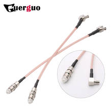 Cable flexible de ángulo recto TS9, conector hembra FME, RG316, 15CM, 6 pulgadas, E156 para HUAWEI, venta al por mayor, nuevo 2024 - compra barato