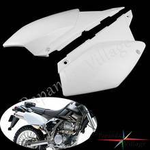 For Kawasaki KLX250/D-Tracker X 2008-2019 KLX250S/SF White Rear Side Panel Body Cover Plastic Motocross Side Cowl Fairing 2024 - buy cheap
