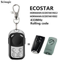 Hormann EcoStar RSE2 RSC2 433Mhz Remote Control Comaptible Handsender 433Mhz Rolling Code Ecostar RSC2 RSE2 Command Key Fob 2024 - buy cheap