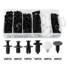 6 Size 100pcs Auto Fastener Clip for Honda civic fit crv accord jazz city for seat leon ibiza Ateca ateca 2024 - buy cheap