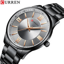 Curren-Reloj de negocios impermeable clásico para hombre, diseño Simple de moda, de cuarzo, ultrafino, de acero inoxidable 2024 - compra barato