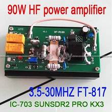 90W HF Power Amplifier Short wave 3.5Mhz-30Mhz For FT-817 IC-703 SUNSDR2 PRO KX3 QRP SSB FM CW AM Ham Radio 2024 - buy cheap