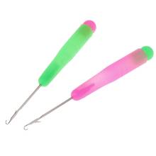 Hair Extension Needle Crochet Hook Braid Tie Weaving Knitting Pulling Wig Tools 2024 - buy cheap