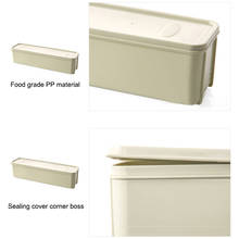 Refrigerator Food Storage Box With Lid Plastic Drawer Crisper Kitchen Noodle Fruits Container MUMR999 2024 - buy cheap