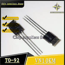 10 pces//vn10km vn 10km a-92 triode n-canal mos efeito de campo transistor nwe materiais finos 100% qualidade 2024 - compre barato