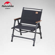 Naturehike-taburete plegable para exteriores, silla de pesca con respaldo de aleación de aluminio, Banco portátil para acampar 2024 - compra barato