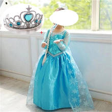 Halloween Role Play Baby Girl Clothing Sets Dress for Girls Children Holiday Dresses Cosplay Princess Costume With Crown 2024 - buy cheap