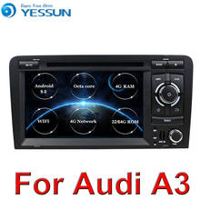 8 core DSP 4G+64G Android 9.0 CAR DVD GPS For Audi A3 8P S3 RS3 Sportback 2006-2012 multimedia player stereo radio 2024 - buy cheap
