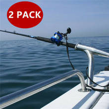 2 Pack Stainless Steel Fishing Rod Holder Outrigger Plug-in Marine Boat Yacht 2024 - buy cheap
