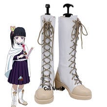 Demon Slayer: Kimetsu no Yaiba Tsuyuri Kanawo Anime Cosplay Shoes Boots Customize 2024 - buy cheap