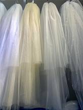 Блестящая двухслойная короткая свадебная фата для невесты, блестящая белая сетчатая Фата цвета шампанского, гребень для невесты, аксессуары для невесты 2024 - купить недорого