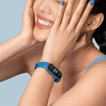 Xiaomi-pulsera inteligente Mi Band 6, accesorio deportivo resistente al agua con pantalla táctil, control del ritmo cardíaco y carga magnética 2024 - compra barato