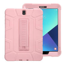 New Silicon Shockproof Armor Case for Samsung Galaxy Tab S3 9.7 inch T820 T825 Stand cover for Samsung Tab S3 9.7 Case +Film+Pen 2024 - buy cheap