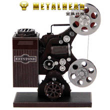 Love Spell All-Metal Stainless Steel DIY Assembled Model 3D Glue-free Jigsaw Puzzle Color Projector Red Crown 2024 - купить недорого