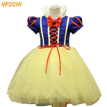 VFOCHI-Vestidos Blancanieves para niñas, ropa de Halloween, escenario, disfraces de Halloween 2024 - compra barato
