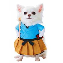 Disfraz erótico de poliéster para mascotas, ropa de Halloween, Samurai, para gatos y perros 2024 - compra barato