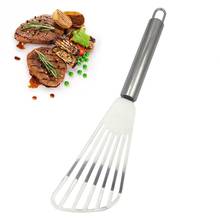 Stainless Steel Slotted Spatula Fish Egg Steak Omelette Frying Spatula Non-stick Fish Turner Shovel Kitchen Cooking Utensils 2024 - buy cheap