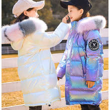 Fashion Brand Girl clothes Warm Winter Down Jacket Children Girls Fur Coat Winter Parka Outerwear 3-14Y Kids Boy Sport Jacket 2024 - buy cheap