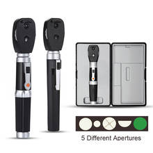 LED Professional Medical Oftalmoscopio 5 Different Apertures Eye Diagnostic Kit Portable Direct Ophthalmoscope for Eye Care 2024 - buy cheap