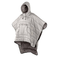 Носимые одеяла, портативная походная накидка, одиночное одеяло, осенне-зимние теплые одеяла для путешествий, для дома, офиса, для улицы, водонепроницаемые одеяла 2024 - купить недорого