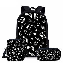 Mochila escolar para meninas adolescentes, bolsa para livros, para crianças, música, para viagem, feminina 2024 - compre barato