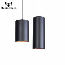 Nordic Cylinder Vintage Pendant Lights Industrial Art Loft Dining Room Led Hanging Lamp Decor Living Room Kitchen Light Fixtures 2024 - buy cheap