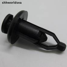 Shhworldsea Free shipping 100pcs Nylon Black Push-Type Retainer Fastener Clip For Mazda 90467-09143 2024 - buy cheap