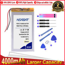 HSABAT-Batería de 4000mAh de ciclo 0 para Launch X431 Pro, herramienta de diagnóstico automático, acumulador de repuesto 2024 - compra barato