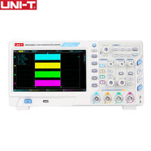 Osciloscopio de almacenamiento Digital UNI-T UPO2104CS, dispositivo Ultra fosforoso, 4 canales, 100MHz, 8 pulgadas, pantalla LCD, interfaz USB 2024 - compra barato