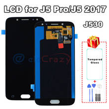 100% tested AMOLED Samsung Galaxy J5 2017 J5 Pro 2017 LCD J530 J530M J530F display with touch screen assembly Replacement AAA 2024 - buy cheap