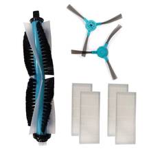 Robô aspirador de pó filtro principal escova lateral escovas mop para conga 1390 1290 series aspirador de pó robótico peças acessórios 2024 - compre barato