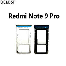 For Xiaomi Redmi Note 9 Pro 9S Reader Sim & SD Card Tray Holder Slot Adapter Replacement Part 2024 - buy cheap