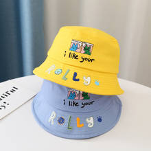 Детская шапка с мультяшным динозавром, Мягкая Панама для мальчиков и девочек, пляжная шляпа от солнца для отдыха на открытом воздухе, для малышей, весна-лето 2024 - купить недорого