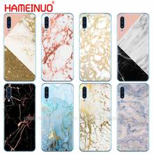 silicon phone cover case for Samsung Galaxy S10 E PLUS A10 A20 A30 A40 A50 A70 A10E A20E M20 coque bumper gold marble collage 2024 - buy cheap