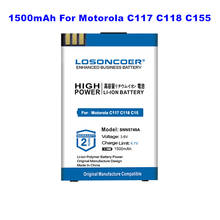 LOSONCOER-batería de alta capacidad para Motorola C117, 1500mAh, SNN5749A, C118, C155, C139, C115, C116, C157, V171, W150I, W200 2024 - compra barato
