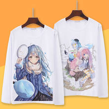 That Time I Got Reincarnated as a Slime Anime T Shirt Rimuru Tempest Spring Autumn Long Sleeve T-shirt Cartoon Top Tee Costume 2024 - buy cheap