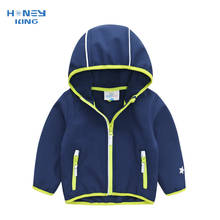 HONEYKING Children Warm Coat Kids Fleece Softshell Jacket Outerwear Waterproof Raincoat Boys Windbreaker Toddler Baby Clothes 2024 - buy cheap