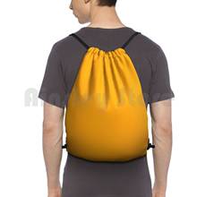 Ozcushions-mochila impermeable para gimnasio, bolso con cordón, color amarillo cromado liso-100 amarillo, resistente al agua 2024 - compra barato